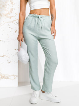 Donna Pantaloni in tessuto Verde Bolf W7965