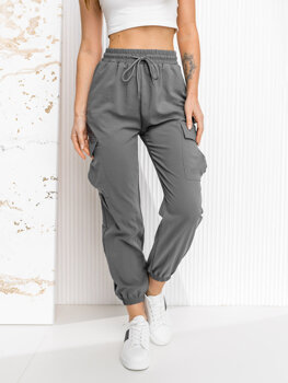 Pantaloni da tuta jogger da donna grafite Bolf W7866