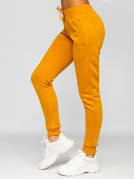 Pantaloni di tuta da donna cammello Bolf CK-01