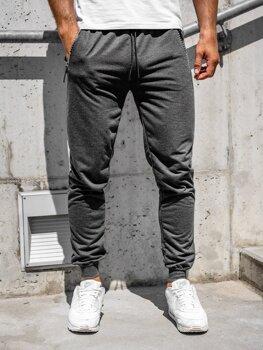 Pantaloni jogger da uomo grafite Bolf CE006