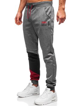 Pantaloni jogger da uomo grafite Bolf K20003