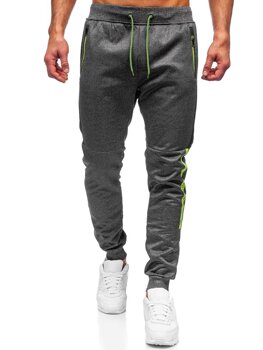 Pantaloni jogger da uomo grafite Bolf K50003