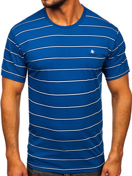 T-shirt da uomo azzurra Bolf 14952