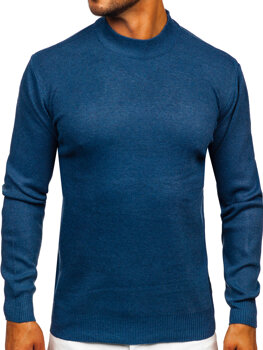 Uomo Dolcevita basic Blu scuro Bolf S8519