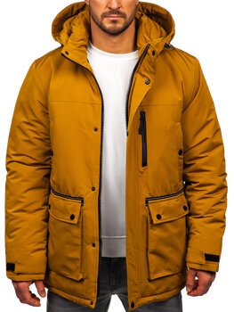 Uomo Giubbotto invernale tipo parka Camel Bolf 22M323