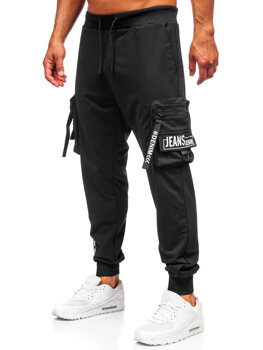 Uomo Joggers cargo Nero Bolf K21