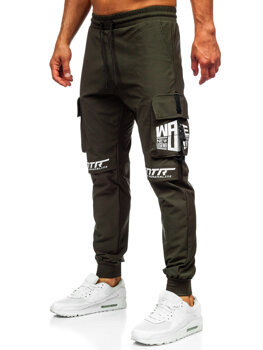 Uomo Joggers cargo Verde Bolf K11