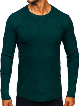 Uomo Maglione Verde Bolf S8750