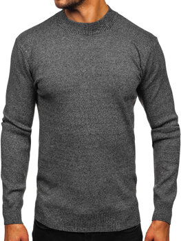 Uomo Maglione dolcevita basic Grigio Bolf S8727