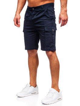 Uomo Pantaloncini cargo Blu scuro Bolf MP0188BS