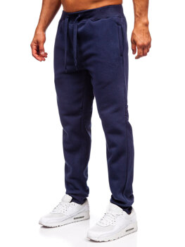 Uomo Pantaloni da jogging spessi Blu scuro Bolf MS002