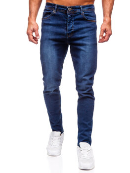 Uomo Pantaloni in jeans regular fit Blu scuro Bolf 6297