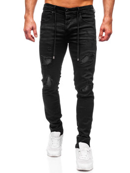 Uomo Pantaloni in jeans regular fit Nero Bolf MP0100N