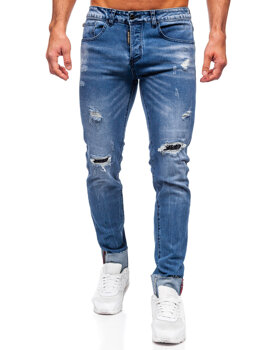 Uomo Pantaloni in jeans slim fit Blu Bolf MP0126B