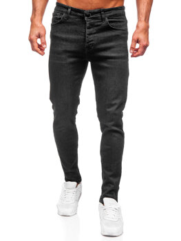 Uomo Pantaloni in jeans slim fit Nero Bolf 6131