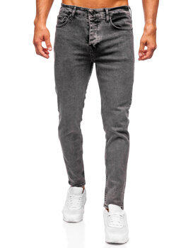 Uomo Pantaloni in jeans slim fit Nero Bolf 6521