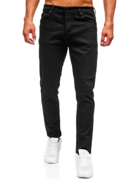 Uomo Pantaloni in jeans slim fit Nero Bolf 6522