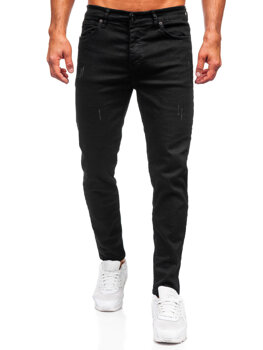 Uomo Pantaloni in jeans slim fit Nero Bolf 6675