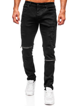 Uomo Pantaloni in jeans slim fit Nero Bolf MP0117N