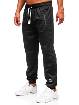 Uomo Pantaloni jogger da tuta Nero Bolf JX6355