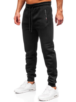 Uomo Pantaloni jogger da tuta Nero Bolf JX6603