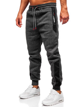 Uomo Pantaloni jogger da tuta caldi Grafite Bolf Q1100