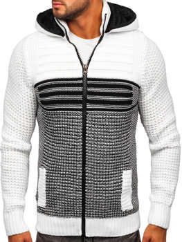 Maglione da uomo bianco Bolf 1059 BIANCO