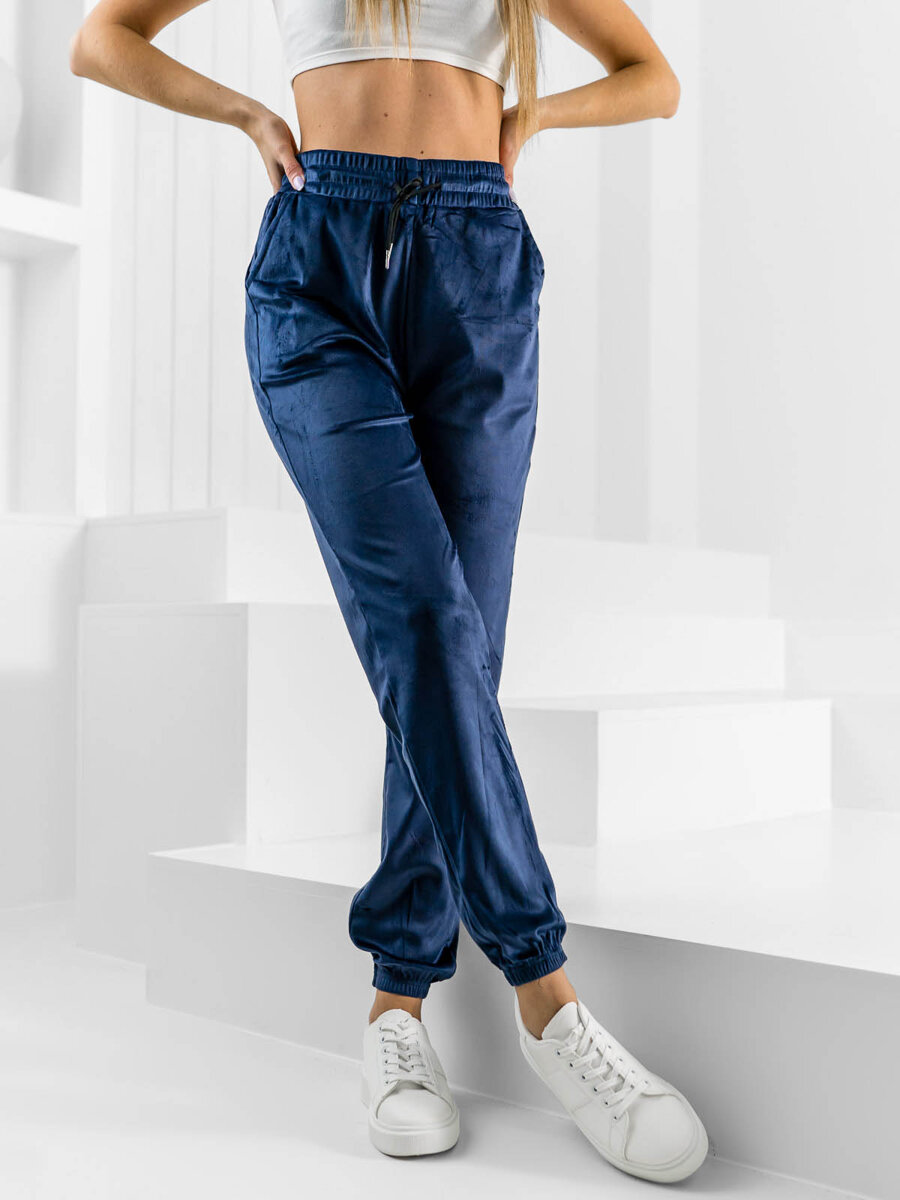 Pantaloni hotsell donna blu