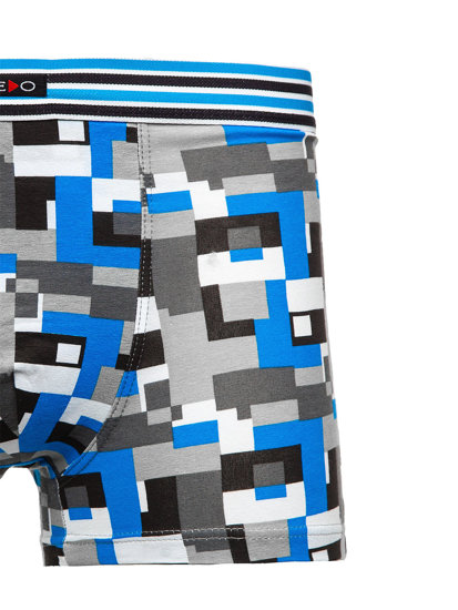 Boxer da uomo azzurri Bolf  1BE750