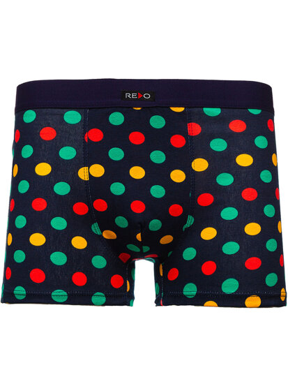 Boxer da uomo multicolore Bolf 1BE754-3P 3 PACK