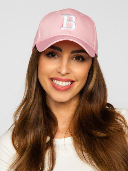 Cappellino da baseball rosa Bolf CZ06