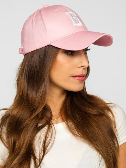 Cappellino da baseball rosa Bolf CZ06