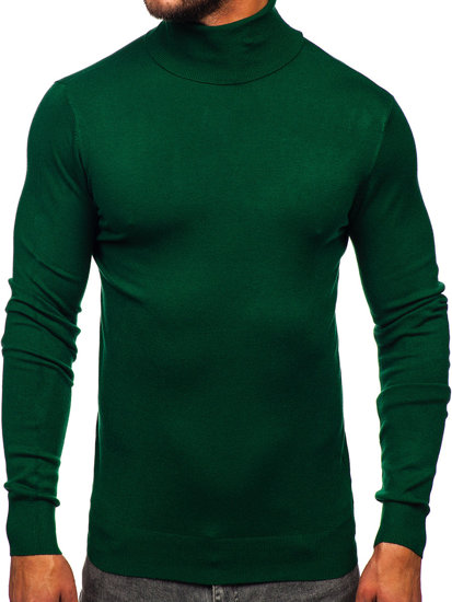 Dolcevita basic da uomo verde Bolf W1-1728