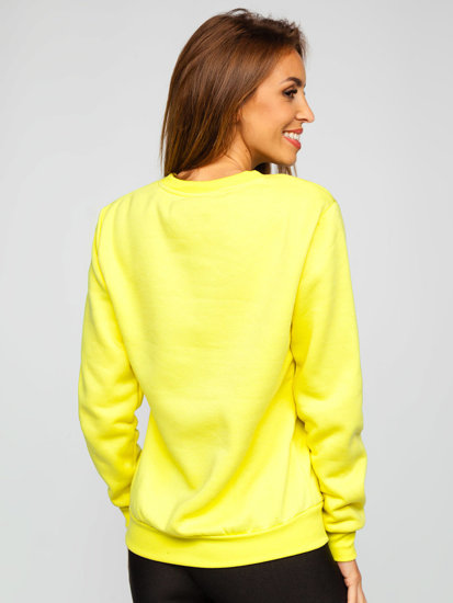 Donna Felpa Giallo Bolf W01A