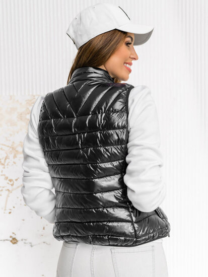 Donna Gilet trapuntato Nero Bolf R0107AA1