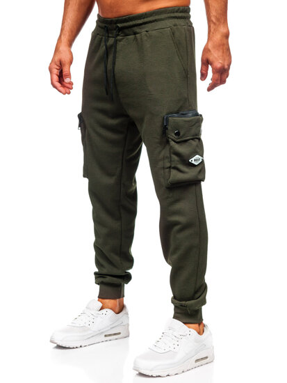 Donna Joggers cargo Verde Bolf K17