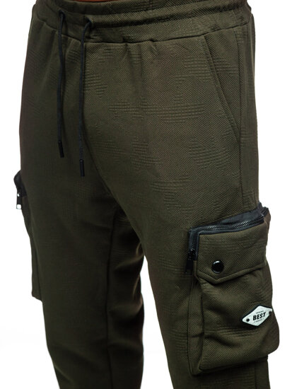 Donna Joggers cargo Verde Bolf K17