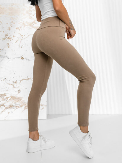 Donna Leggings Marrone Bolf W5221