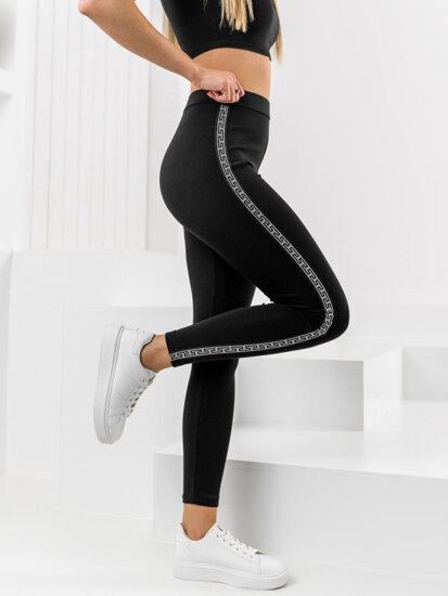 Donna Leggings Nero Bolf W6993A1