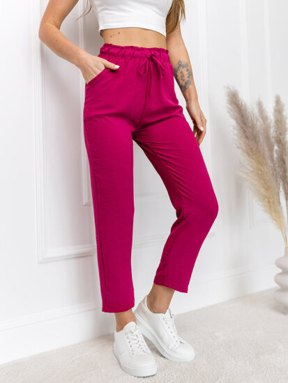 Donna Pantaloni in tessuto Bordo Bolf W7921