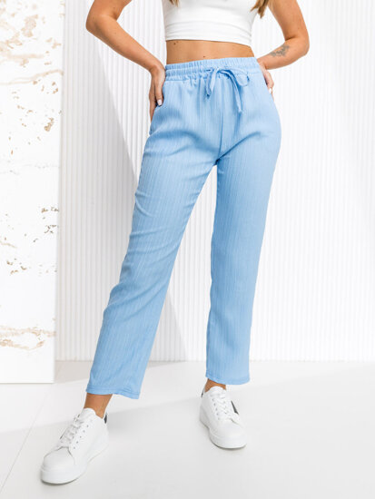 Donna Pantaloni in tessuto Celeste Bolf W7962