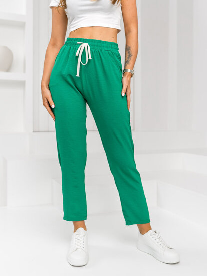 Donna Pantaloni in tessuto Verde Bolf W7920