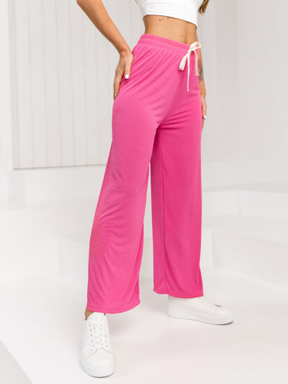 Donna Pantaloni wide leg Rosa Bolf W7956