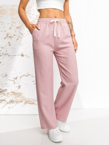 Donna Pantaloni wide leg Rosa Bolf W7960