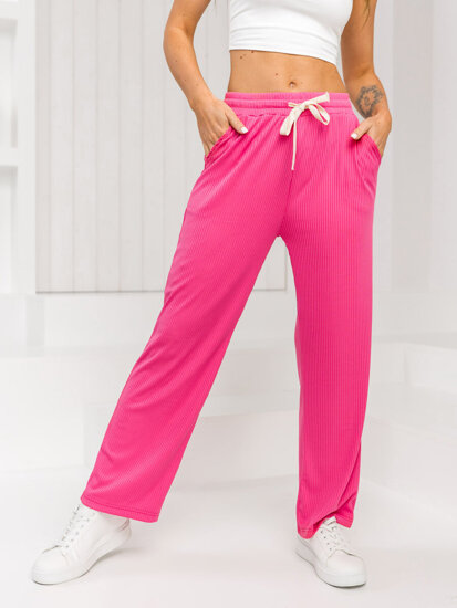 Donna Pantaloni wide leg Rose Bolf W7958