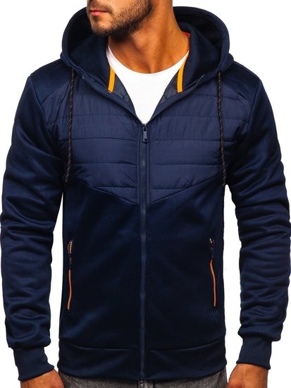 Giacca mezza stagione da uomo blu Bolf KS2149