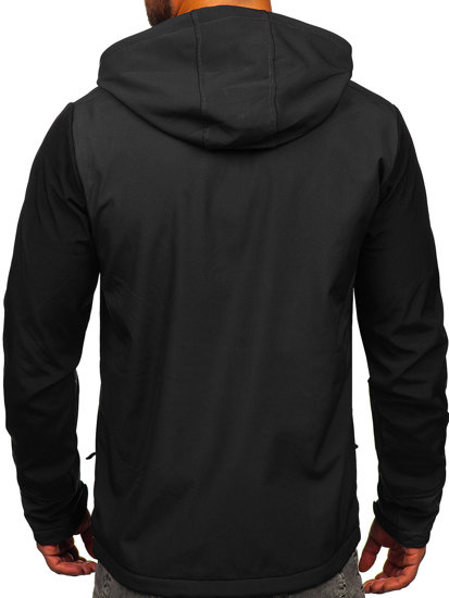 Giacca softshell mezza stagione da uomo grafite Bolf HSS039