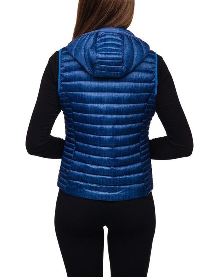 Gilet da donna blu Bolf AB042