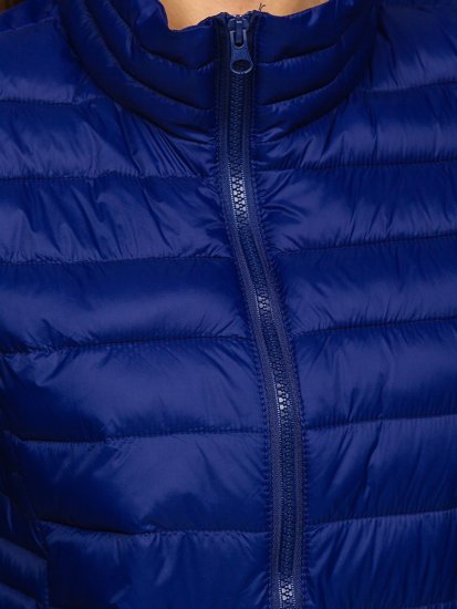 Gilet trapuntato da donna blu Bolf 23038