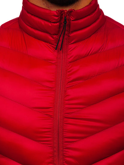 Gilet trapuntato da uomo bordò Bolf HDL88006